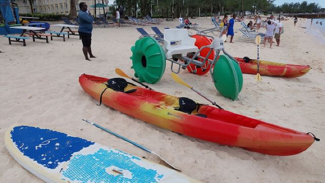 Bahama Kayak Full Day Water Sports Package at Junkanoo Beach