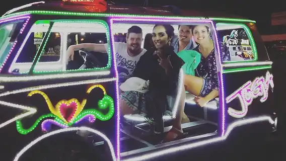 Small-Group Walking and Food Tour by Night in Yogyakarta