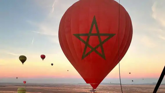 มาร์ราเกช: บอลลูนลอยฟ้าพร้อมอาหารเช้าแบบดั้งเดิม