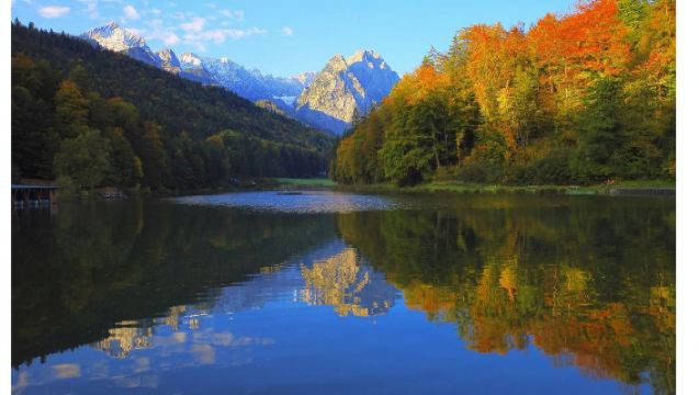 德國慕尼黑+新天鵝堡+維斯教堂+阿爾卑斯湖一日遊-2人成團