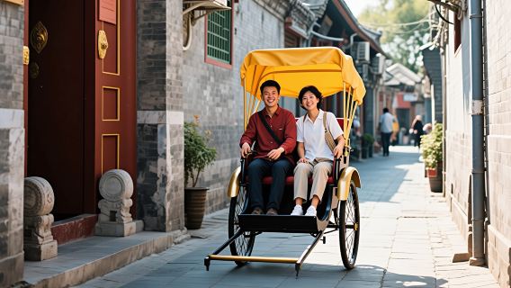 Shichahai Hutong Tour + Local Guide + Courtyard House + Peking Opera + Big Bowl Tea + Rickshaw Ride (Optional)