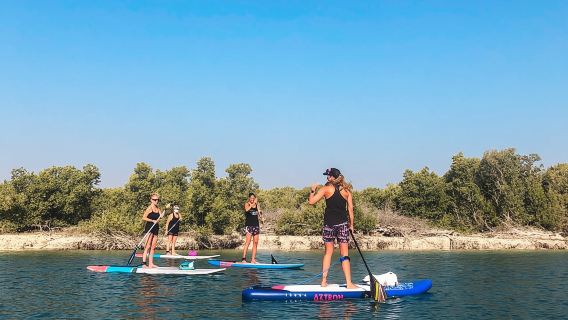 อาบูดาบี: ทัวร์พายเรือแบบยืนพร้อมไกด์