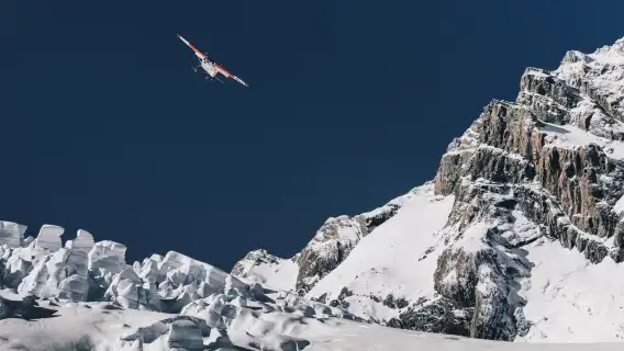 New Zealand South Island Aoraki / Mount Cook Glacier Fixed-Wing Aircraft Sightseeing Cruise - Tasman Glacier Flight Tour - M