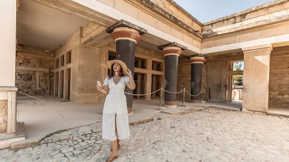 Kreta: E-Tiket Istana dan Museum Knossos dengan Panduan Audio
