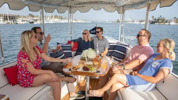 Los Angeles Luxury Boat Cruise Wine, Charcuterie Sealions