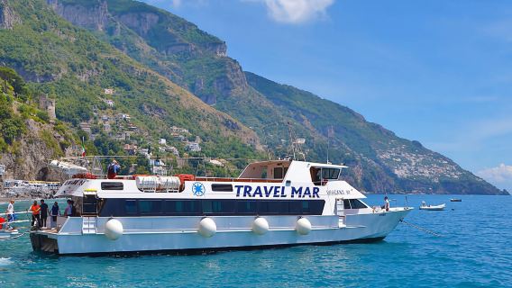 Costa Amalfitana en tren y ferry con audioguía