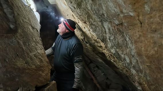 Private Schneeschuhwanderung zu den Nottawasaga Bluffs Caves und Creemore/Collingwd