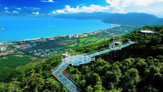 Sanya: Tiket Hutan Tropis Teluk Yalong dan Mobil Tur