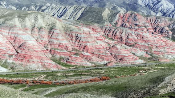 Bakou : Candy Cane, Guba, village de Khinaliq avec déjeuner fait maison