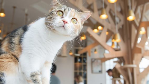 Billet d'entrée au café chat MOCHA (boisson incluse) - Boutique Harajuku