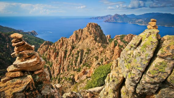 Porto : Excursion guidée en bateau aux Calanques de Piana et à Capo Rosso