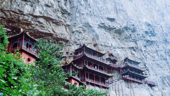 Datong Yungang Grottoes and Hanging Temple Private Day Tour: Encounter the Stunning Cliffside Temple
