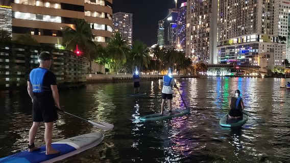 Miami City Lights Night SUP or Kayak