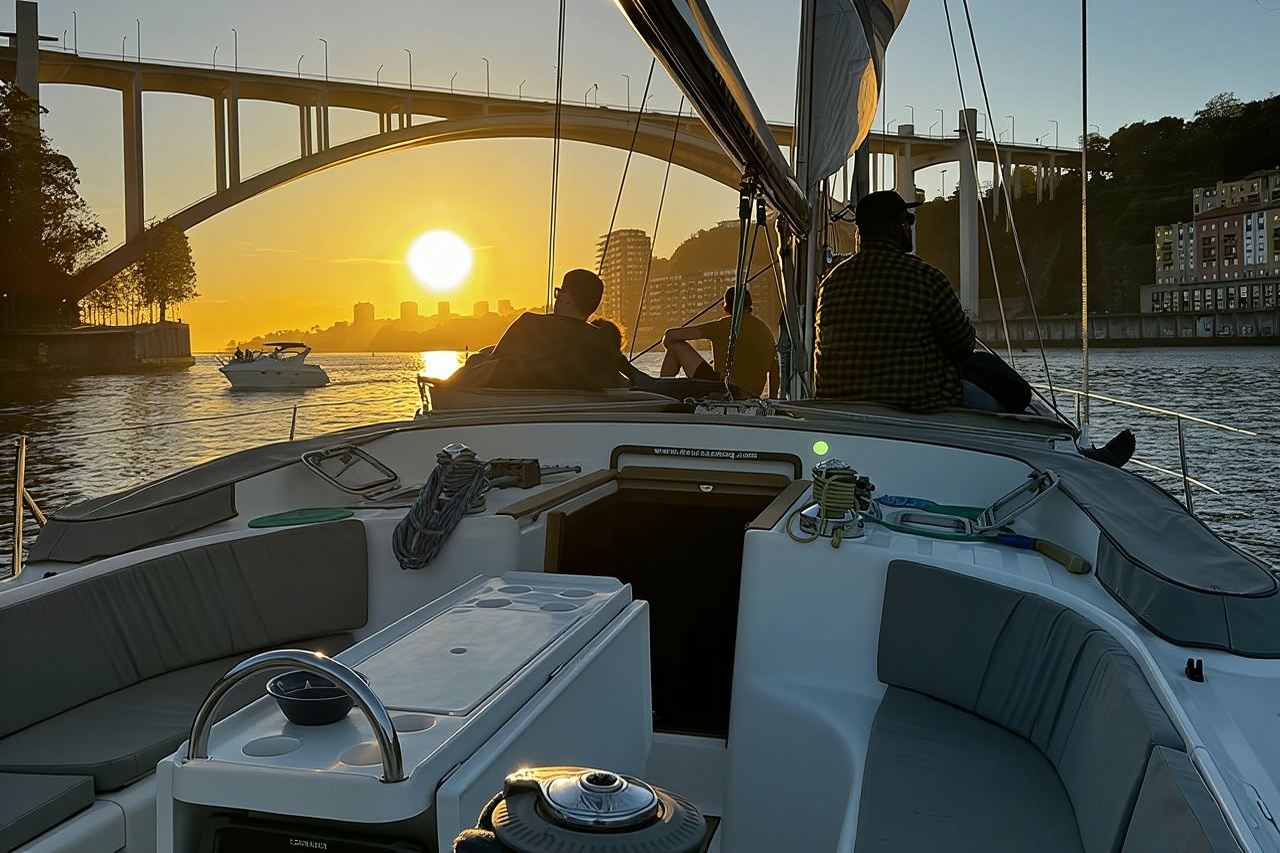 Hafen: Segeln, Schlürfen & Genießen: Bootstour auf dem Douro mit Weinverkostung