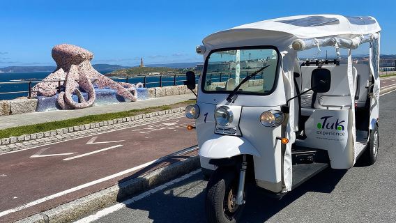 Private PREMIUM-Tour im Tuk Tuk A Coruña