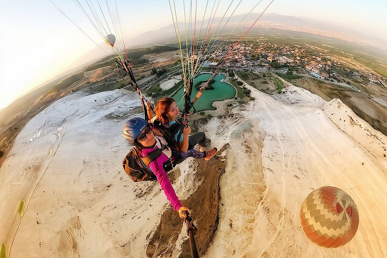 Pamukkale Paragliding Experience By Local Expert Pilots