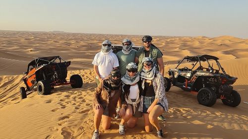 Dubai Morning Buggy Dunes Safari with Sandboarding & Camel Ride Day Tours 2