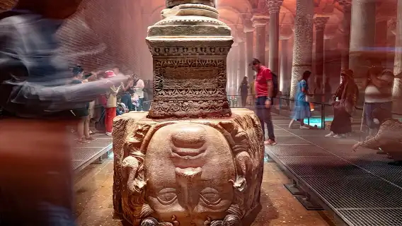 Istanbul Old City: Basilica Cistern - Blue Mosque - Grand Bazaar