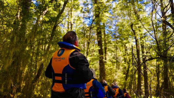 Te Anau: River Jet Boat and Bike Ride Tour with Local Guide