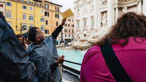 Rome : visite guidée de la fontaine de Trevi et des souterrains
