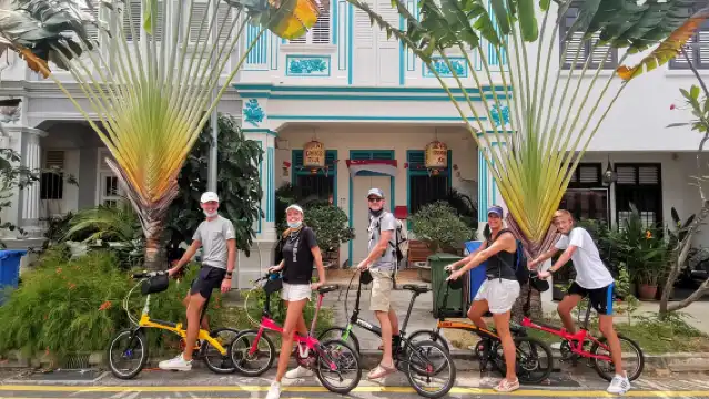 Singapore: Food and Bike Tour: Katong District