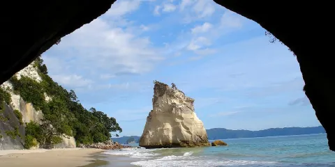 教堂灣拱門探海+熱水沙灘自製溫泉:奧克蘭來回包車一日遊