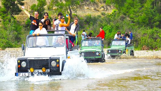 Belek Jeep Safari with Off-Road, BBQ Lunch & Transfer