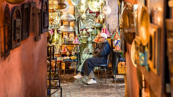 Visite nocturne de Casablanca avec dîner-spectacle andalou