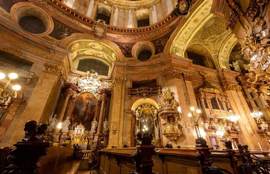 維也納古典音樂會在聖彼得教堂舉行