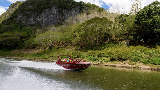 Jetboot-Safari auf dem Sigatoka-Fluss