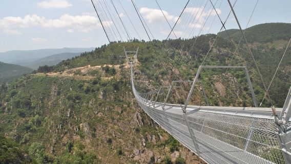 Da Porto: visita guidata al ponte sospeso 516 di Arouca e alle passerelle di Paiva