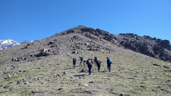 Cordon del Plata: Trekking ke Cerro Lomas Blancas, 3600 meter dari aras laut