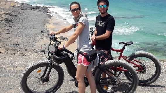 Lanzarote: Lawatan E-Bike Fuerteventura 5 Jam Lanjutan