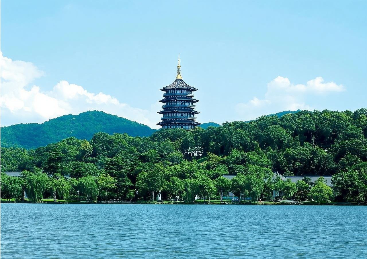 Hangzhou West Lake, Leifeng Pagoda, Lingyin Temple - Chinese-speaking group day tour (including boat ride)