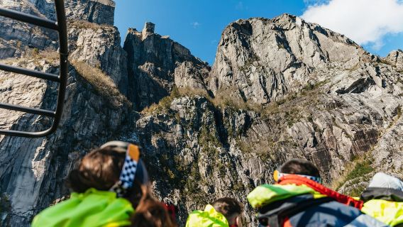 From Stavanger: Lysefjorden & Pulpit Rock RIB-Safari