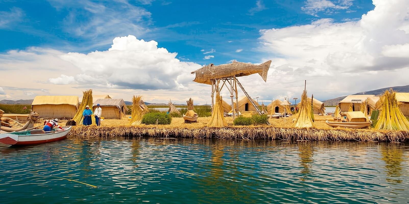 From Puno || Kayak tour to the Uros Islands || Full Day ||
