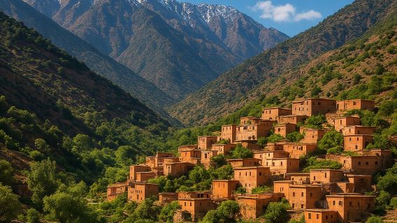 Atlas Mountains & Berber Villages & Waterfalls & Camel Ride Trip