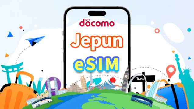 Jepun | Docomo 4G eSIM | Pek Hari | Internet berkelajuan tinggi | Tiada Kad SIM Diperlukan | Hari Semulajadi | Kod QR