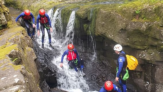 Extreme Canyoning in Snowdonia National Park