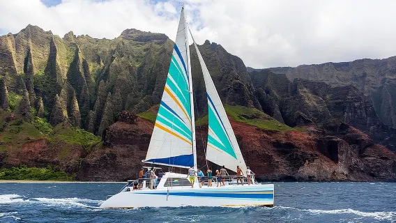 Na Pali Coast Kauai Snorkel and Sail