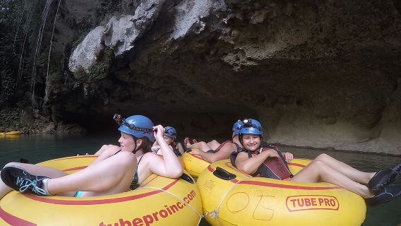 Kombitour: Maya-Tempel Xunantunich und Dschungelflusshöhlen-Tubing