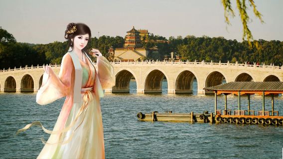 北京頤和園+慕田峪長城ワンデーツアー【英語ガイド付き解説 ケーブルカーVIP少人数ツアー含む】