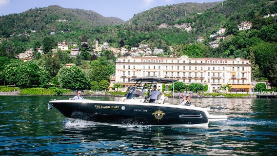 4H Private Cruise Bellagio Varenna Tender Yacht Invictus 6 Pax