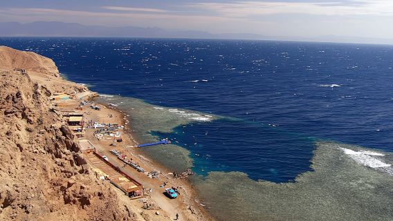 Blue Hole Snorkeling, 4x4 safari and Dahab tour from Sharm El Sheikh