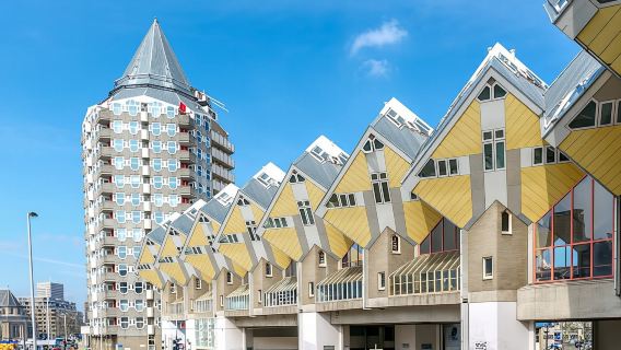 Highlights of Rotterdam private bicycle tour