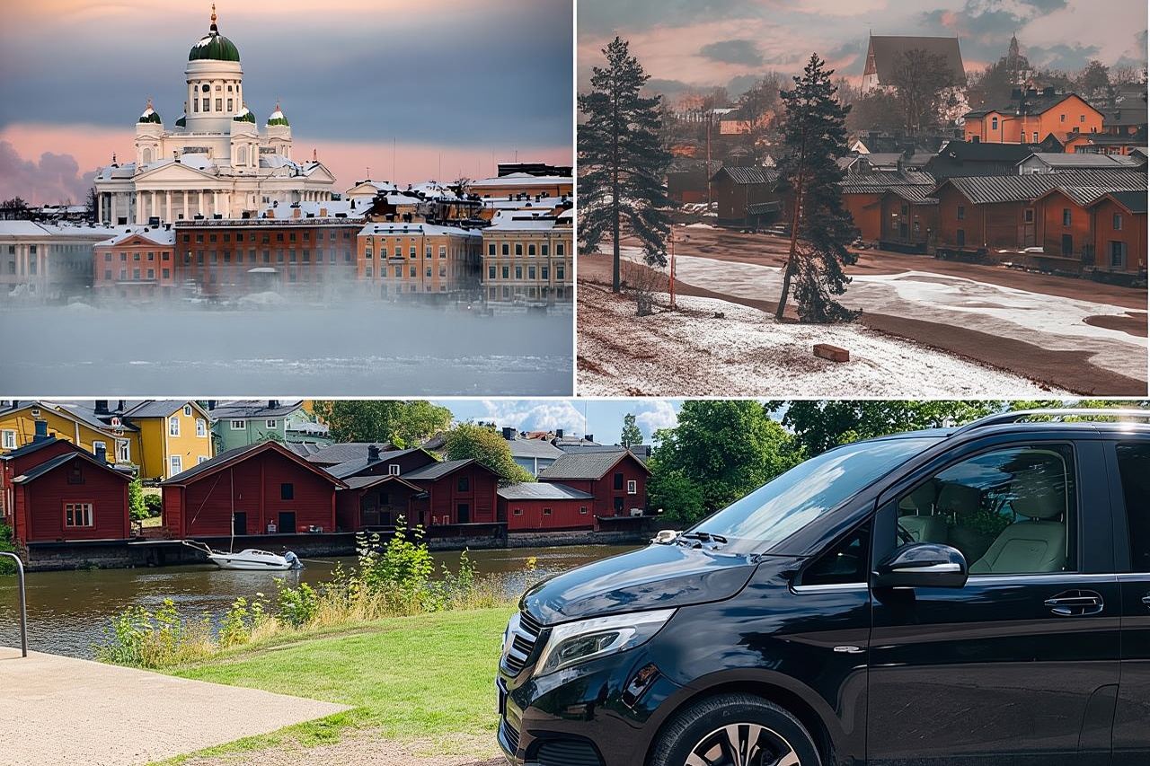  Helsinki and Porvoo Private Tour by Luxury Car with Guide