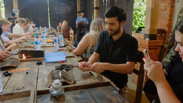 Ubud Silberkurs Schmuckherstellung in Bali