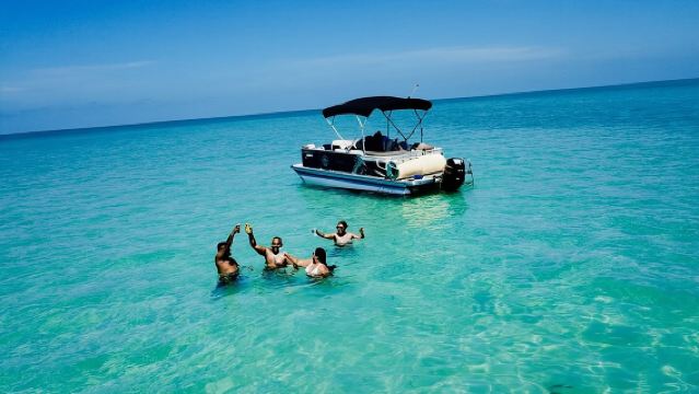 Clearwater Beach Private Pontoon Boat Tour for six