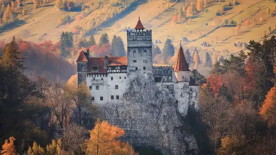 Bran Castle, Peles Castle and Brasov from Bucharest