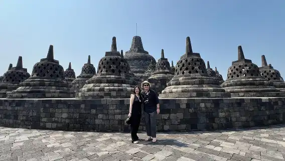Borobudur Sunrise, Mt. Merapi & Prambanan Day Tour with Entry Fee